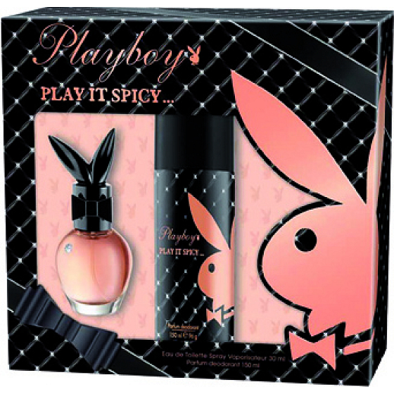 Playboy Play It Spicy eau de toilette 30 ml + deodorant spray 150 ml, gift set