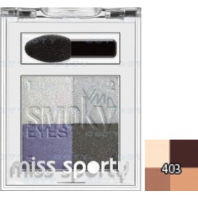 Miss Sports Studio Color Smoky Quattro Eyeshadow 403 Brown Eyes 2.2 g