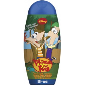 Disney Phineas & Ferb 2in1 shower gel and shampoo for children 250 ml