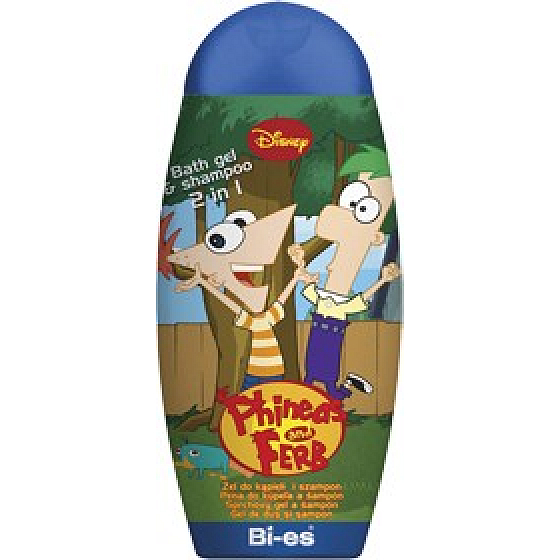 Disney Phineas & Ferb 2in1 shower gel and shampoo for children 250 ml
