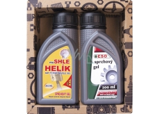 Bohemia Gifts & Cosmetics Helík sprchový gel 200 ml + Eso sprchový gel pro opravdové muže 200 ml, kosmetická sada