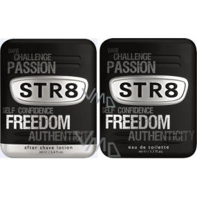 Str8 Freedom Aftershave 100 ml + eau de toilette 50 ml, gift set