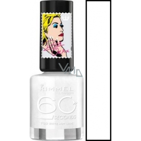 Rimmel London 60 Seconds by Rita Ora Nail Polish 703 White Hot Love 8 ml - VMD parfumerie - drogerie Rimmel London 60 Seconds by Rita Ora Nail Polish 703 White Hot Love 8 ml - VMD parfumerie - drogerie