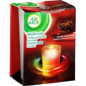 Air Wick Multicolor Cinnamon and rare wood scented candle 155 g