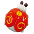 Color matte Ladybug magnet