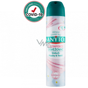 Sanytol Floral fragrance disinfectant air freshener for surfaces and textiles 300 ml