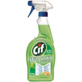 Cif Windows & Glass Citrus Glass and Window Cleaner 750 ml sprayer