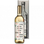 Bohemia Gifts Chardonnay White gift wine 750 ml for grandma