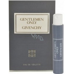 Givenchy Gentlemen Only Eau de Toilette for men 1 ml with spray, vial