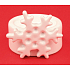 Ceramic candle holder with snowflake 5 cm