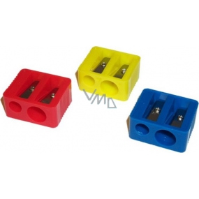 Cosmetic pencil sharpener double F22 3 x 2.7 x 1.5 cm 1 piece