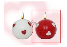 Lima Heart Scented Candle Red B Ball 60 mm 1 piece