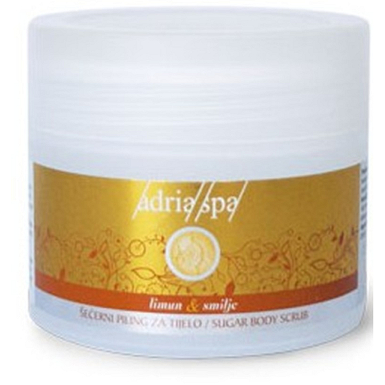Adria Spa Citron & Immortelle regenerative body peeling 150 ml