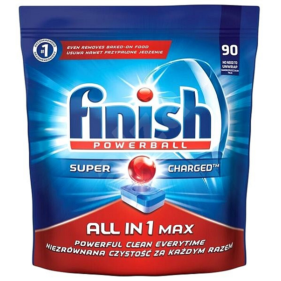 Finish All in 1 Max Regular dishwasher tablets 90 pieces