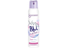 B.U. In Action Pure + Dry antiperspirant deodorant sprej pro ženy 150 ml