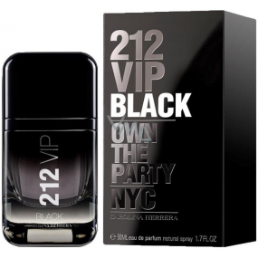 Carolina Herrera 212 VIP Men Black Eau de Parfum for Men 50 ml