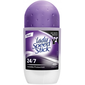 Lady Speed Stick 24/7 Invisible Protection ball antiperspirant deodorant roll-on for women 50 ml