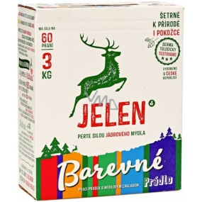 Jelen Color Laundry Detergent with Soap Base 60 Loads 3 kg