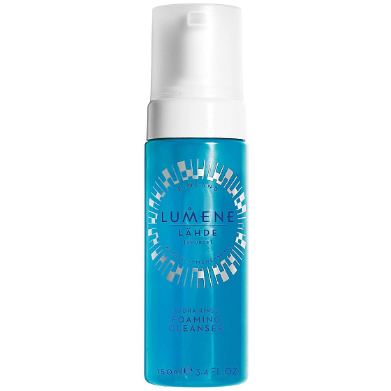 Lumene Lähde Arctic Aqua Foaming Cleanser hydrating cleansing foam with arctic spring water dispenser 150 ml