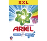 Ariel Color Touch of Lenor Fresh washing powder for colored laundry boxes of 70 doses of 5.25 kg