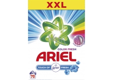 Ariel Color Touch of Lenor Fresh washing powder for colored laundry boxes of 70 doses of 5.25 kg