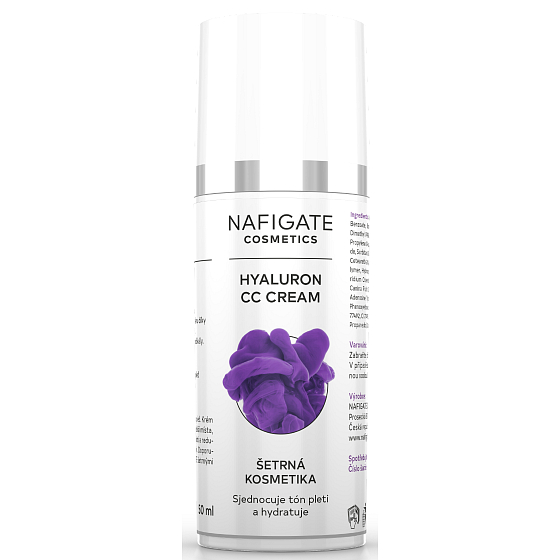 Nafigate Cosmetics Hyaluron CC toning cream, unifies skin tone and moisturizes 50 ml