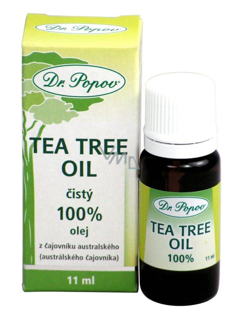 Dr. Popov Tea Tree Oil 100 pure Tea Tree Oil with antiseptic effects