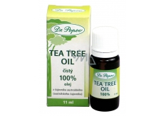 Dr. Popov Tea Tree Oil 100% pure Tea Tree Oil with antiseptic effects, in the highest possible quality 11 ml