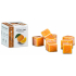 Cossack Sweet orange natural fragrant wax for aroma lamps and interiors 8 cubes 30 g
