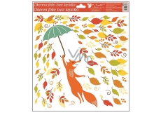 Room Decor Window film autumn animals 33 x 30 cm autumn animals Fox
