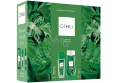 C-Thru Luminous Emerald deodorant glass for women 75 ml + shower gel 250 ml, cosmetic set