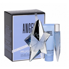 Thierry Mugler Angel perfumed water for women 50 ml + perfumed water 10 ml + body lotion 50 ml, cosmetic set