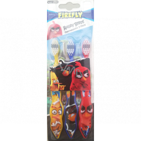 Angry Birds Soft toothbrush for children 3 pieces