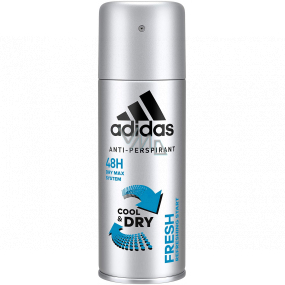 Adidas Cool & Dry Fresh antiperspirant deodorant spray for men 150 ml