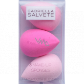 Gabriella Salvete 3 Makeup Sponges soft sponge for comfortable application of make-up or concealer 3 pieces
