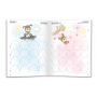 Ditipo Erasable Workbook Relaxation Exercises for Children Aged 5-7, 16 pages, 215 x 275 mm