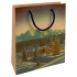 Nekupto Gift kraft bag 25 x 8 x 19 cm Christmas winter landscape 597 WKHM
