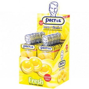Pectol Lemon drops without sugar with vitamin C 24 blister box