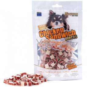 Magnum Chicken Sandwich chicken cubes soft, natural meat treat for dogs 80 g