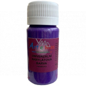 Art e Miss Universal Acrylic Paint Metallic 42 Dark Purple 40 g
