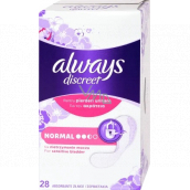 Always Discreet Normal Incontinence Slip Intimate Pads 28 Pieces