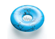 Tyrkenite blue Donut natural stone 30 mm, stone of young people, looking for a life goal