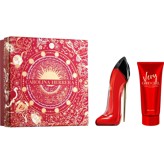 Carolina Herrera Very Good Girl eau de parfum 80 ml + body lotion 100 ml, gift set for women