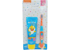 Pinkfong Baby Shark toothpaste 75 ml + toothbrush, cosmetic set for children