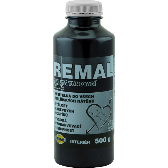 REMAL tinting color, 0190 black, 500 g