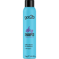 got2b Extra Volume Dry Shampoo, 200 ml