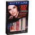Maybelline Sexy Chic mascara 9.6 ml + nail polish 7.5 ml + eye pencil 2 g, cosmetic set