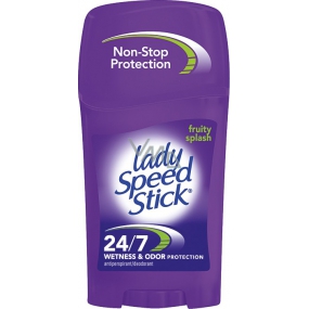 Lady Speed Stick 24/7 Fruity Splash antiperspirant deodorant stick for women 45 g