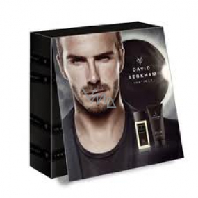 David Beckham Instinct perfumed deodorant glass for men 75 ml + shower gel 75 ml, cosmetic set