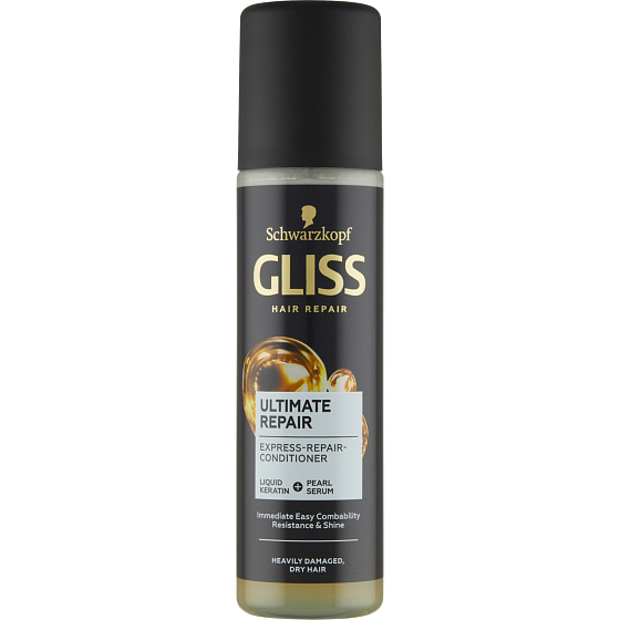 Gliss Ultimate Repair Regenerating Express Balm for Damaged Hair, 200 ml